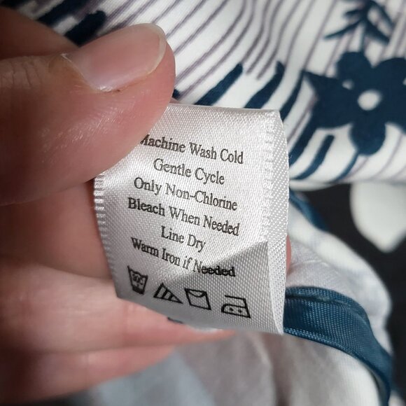 Coldwater Creek Floral Button Blazer Jacket Small Art to Wear Artsy Stretch Fall - Picture 6 of 9